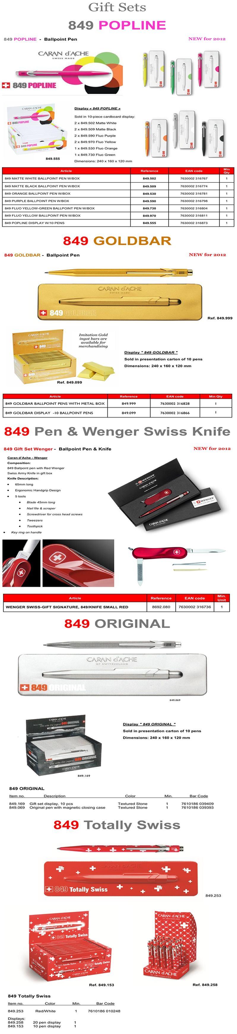 pen gift sets