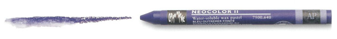 water-soluble pastel